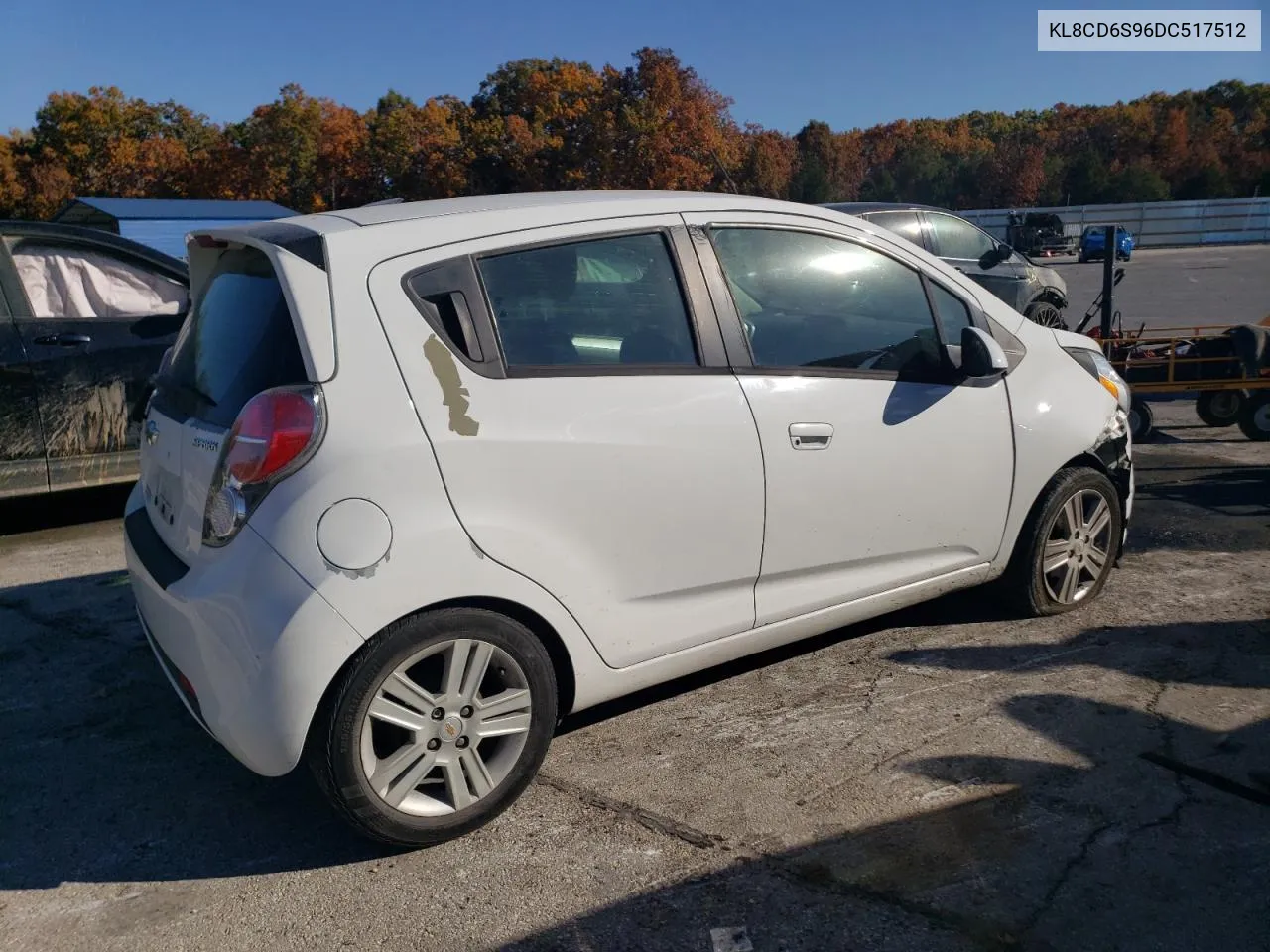 2013 Chevrolet Spark 1Lt VIN: KL8CD6S96DC517512 Lot: 77379324