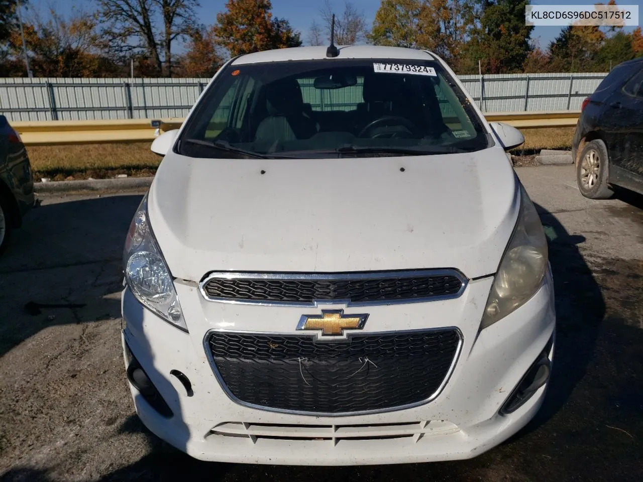 2013 Chevrolet Spark 1Lt VIN: KL8CD6S96DC517512 Lot: 77379324