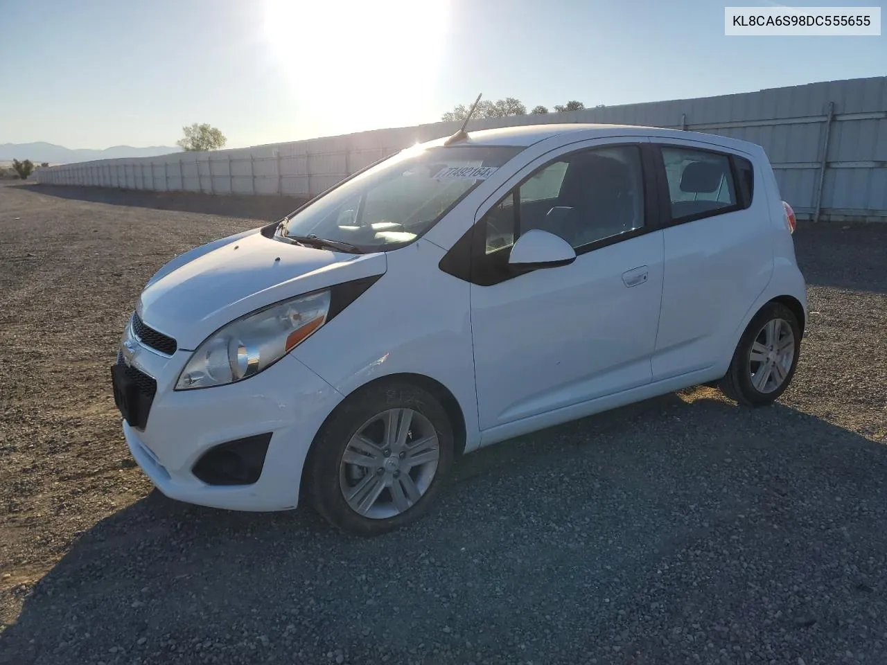 2013 Chevrolet Spark Ls VIN: KL8CA6S98DC555655 Lot: 77492164