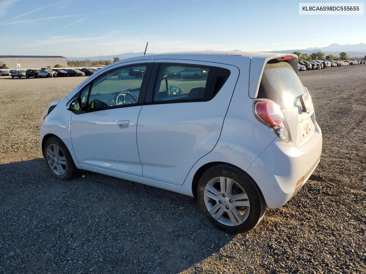 2013 Chevrolet Spark Ls VIN: KL8CA6S98DC555655 Lot: 77492164