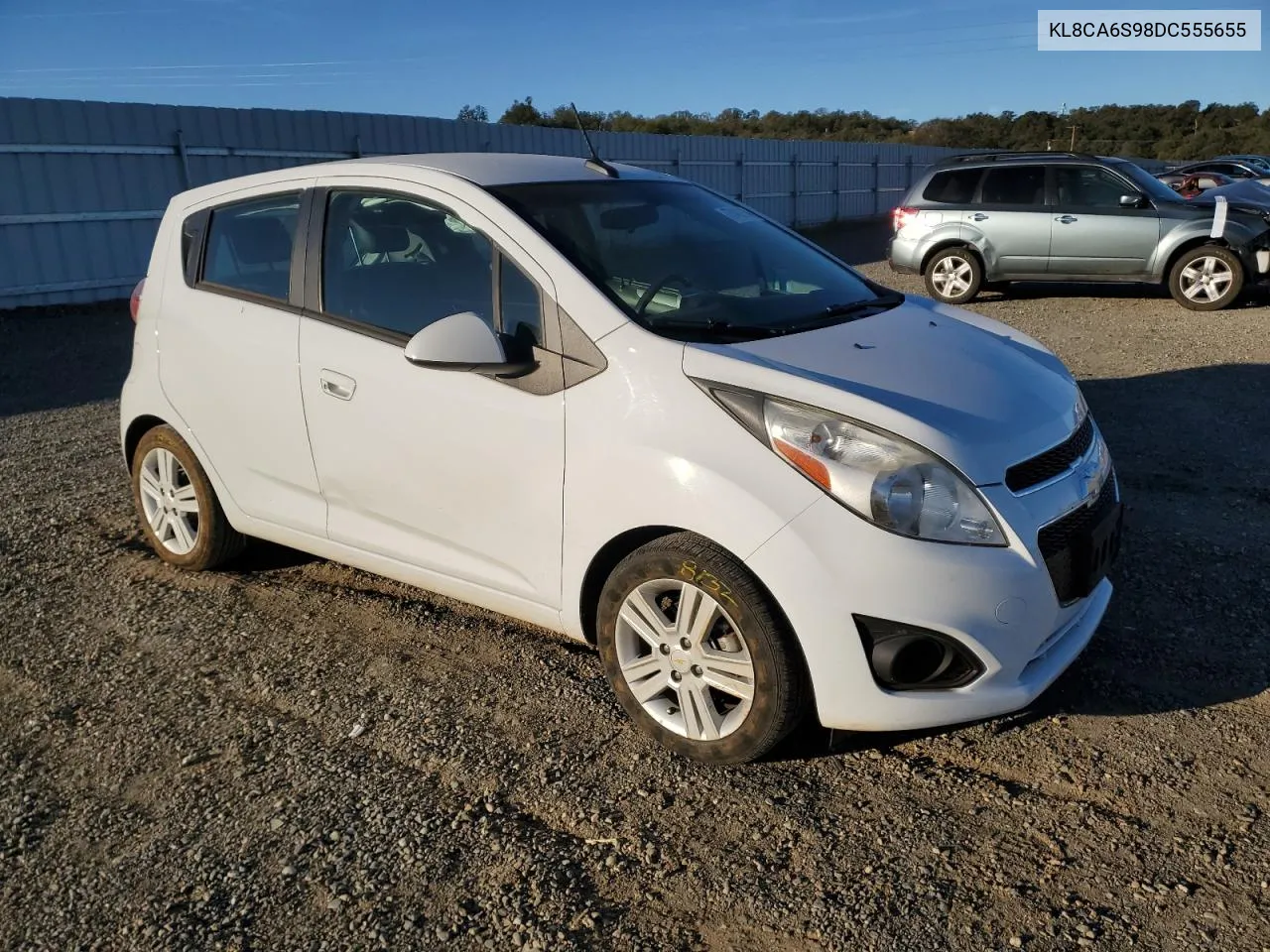 2013 Chevrolet Spark Ls VIN: KL8CA6S98DC555655 Lot: 77492164