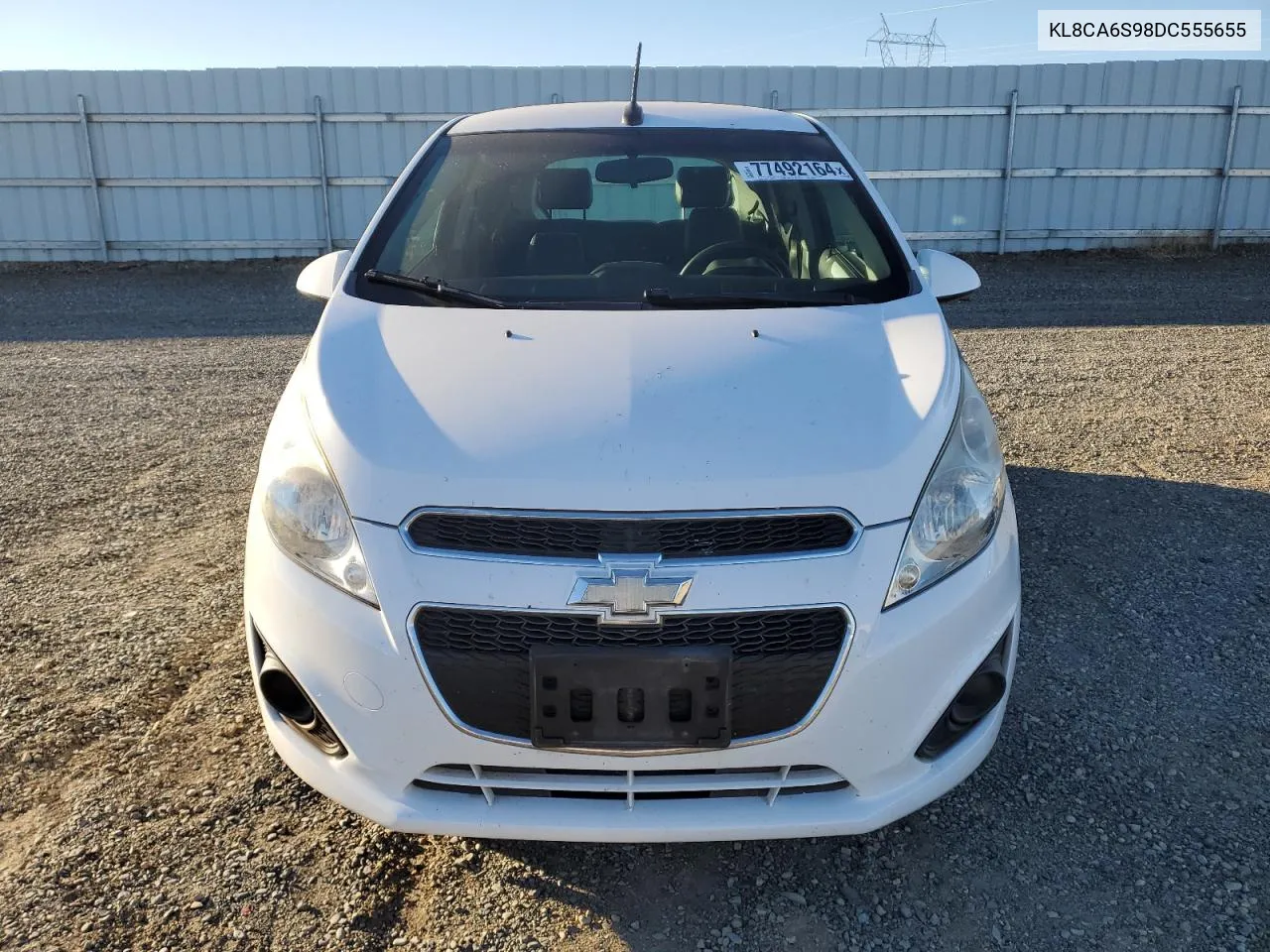 2013 Chevrolet Spark Ls VIN: KL8CA6S98DC555655 Lot: 77492164