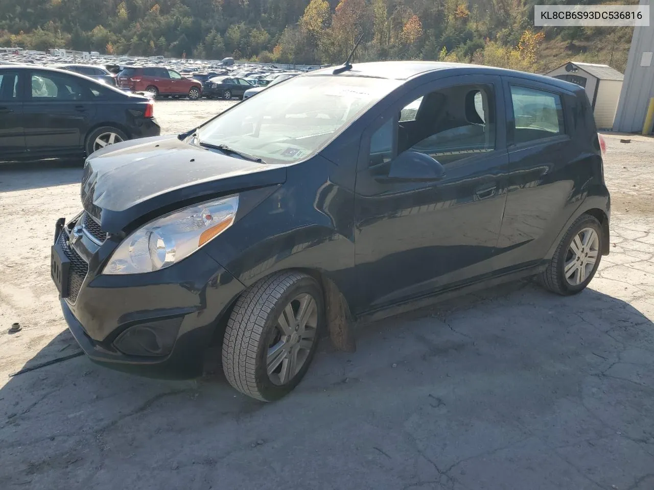 2013 Chevrolet Spark Ls VIN: KL8CB6S93DC536816 Lot: 77963974