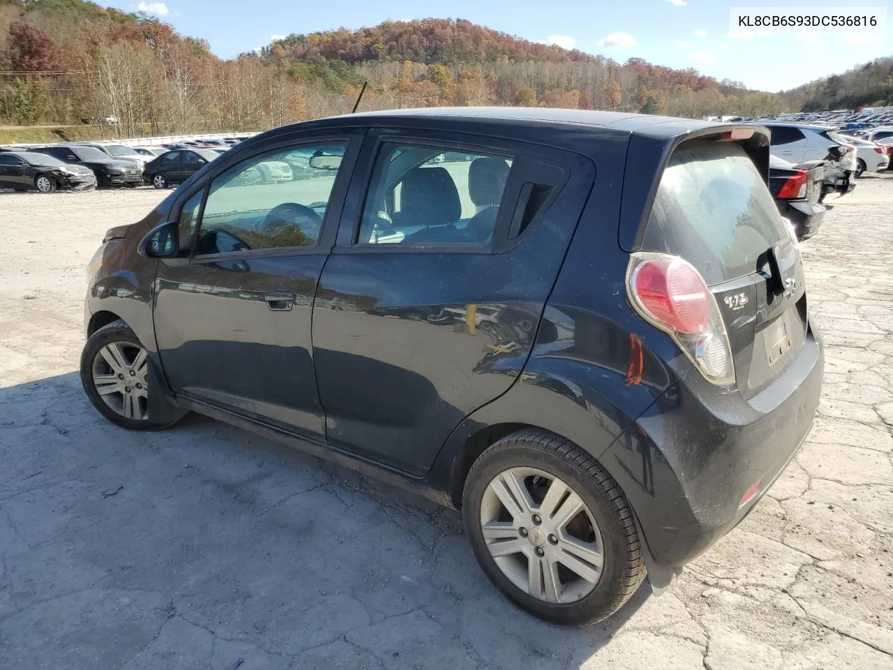 2013 Chevrolet Spark Ls VIN: KL8CB6S93DC536816 Lot: 77963974