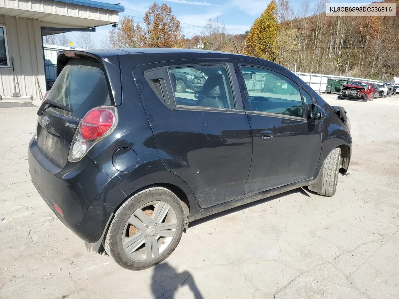 2013 Chevrolet Spark Ls VIN: KL8CB6S93DC536816 Lot: 77963974