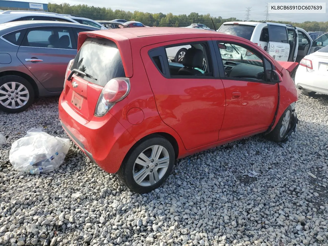 2013 Chevrolet Spark Ls VIN: KL8CB6S91DC607639 Lot: 78462934