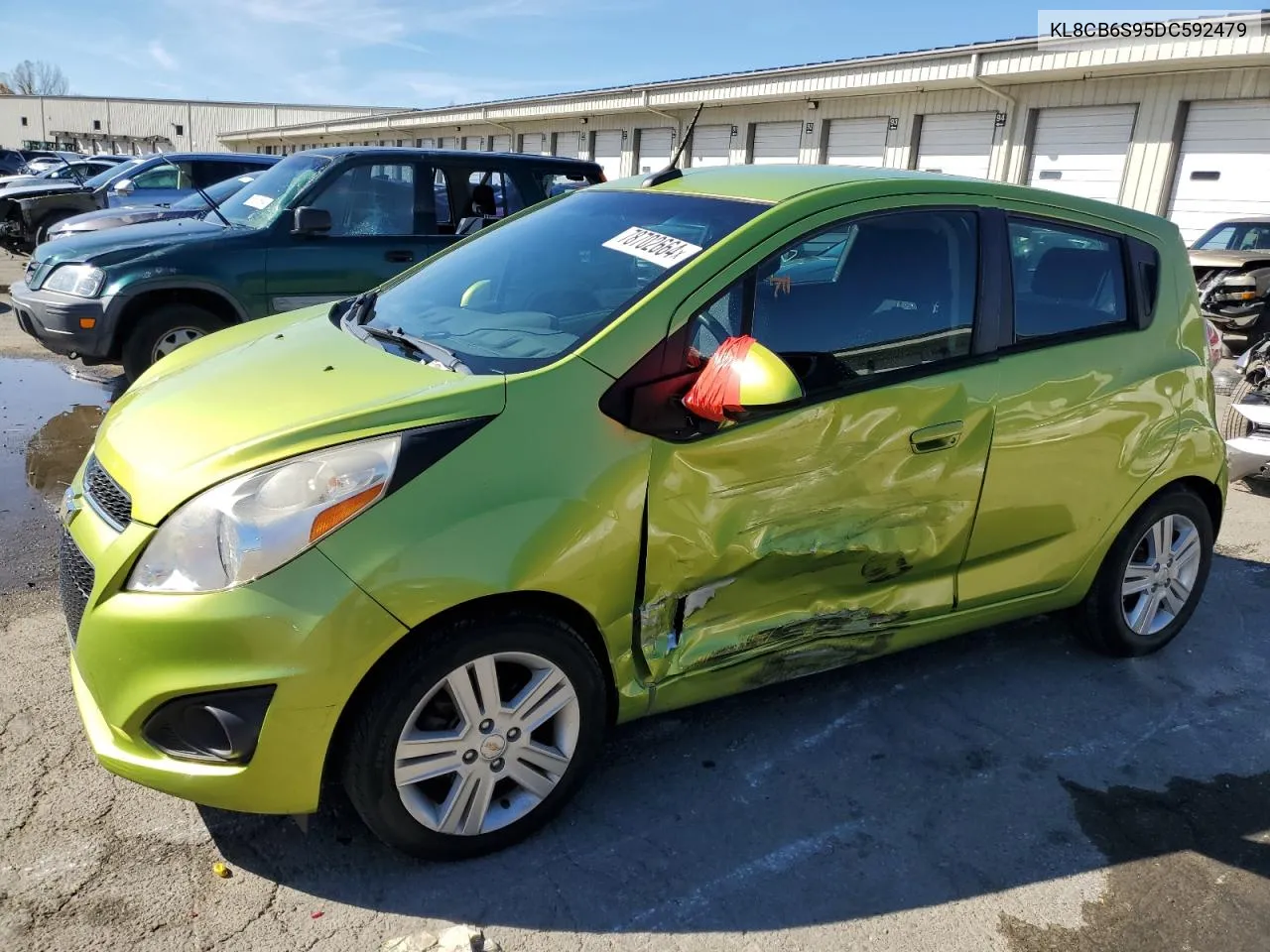 2013 Chevrolet Spark Ls VIN: KL8CB6S95DC592479 Lot: 78702664