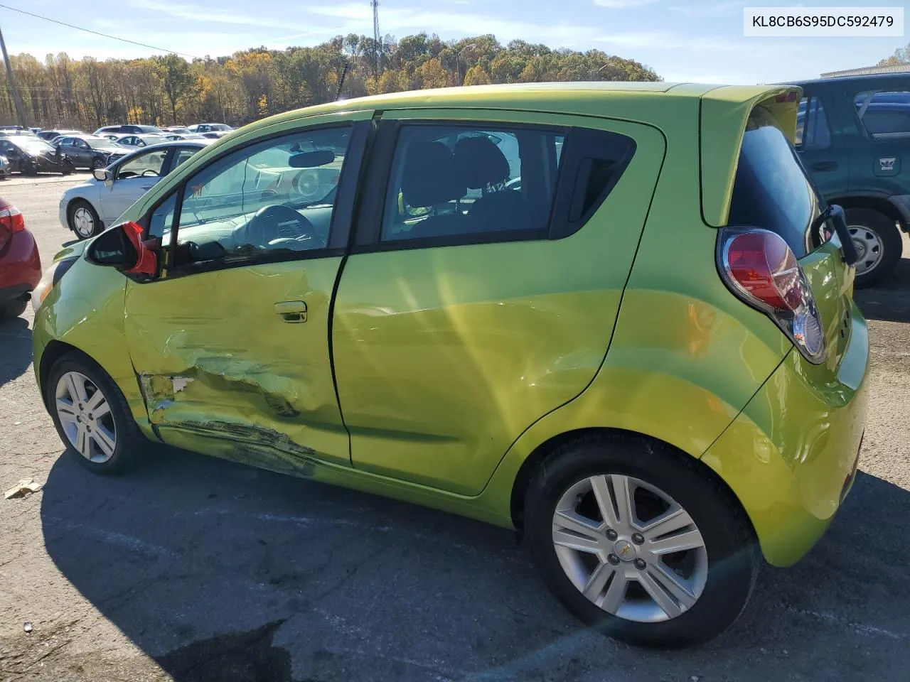 2013 Chevrolet Spark Ls VIN: KL8CB6S95DC592479 Lot: 78702664