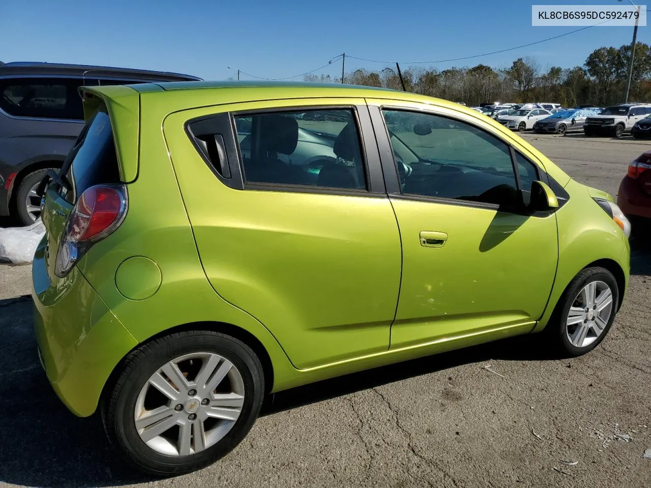 2013 Chevrolet Spark Ls VIN: KL8CB6S95DC592479 Lot: 78702664