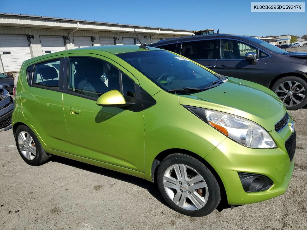 2013 Chevrolet Spark Ls VIN: KL8CB6S95DC592479 Lot: 78702664