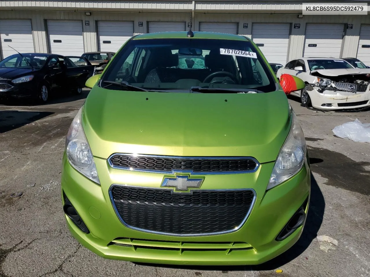 2013 Chevrolet Spark Ls VIN: KL8CB6S95DC592479 Lot: 78702664