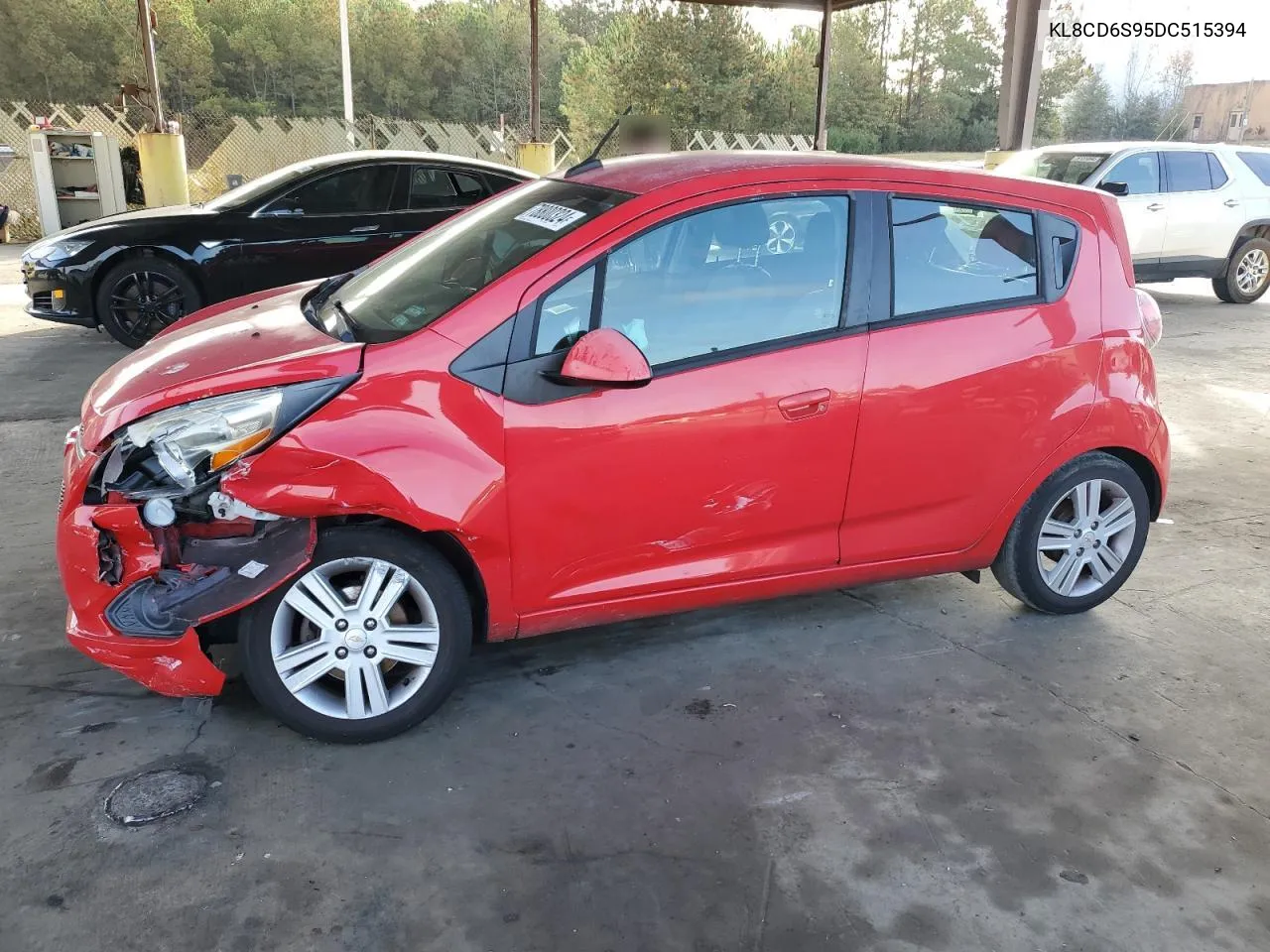 2013 Chevrolet Spark 1Lt VIN: KL8CD6S95DC515394 Lot: 78800324