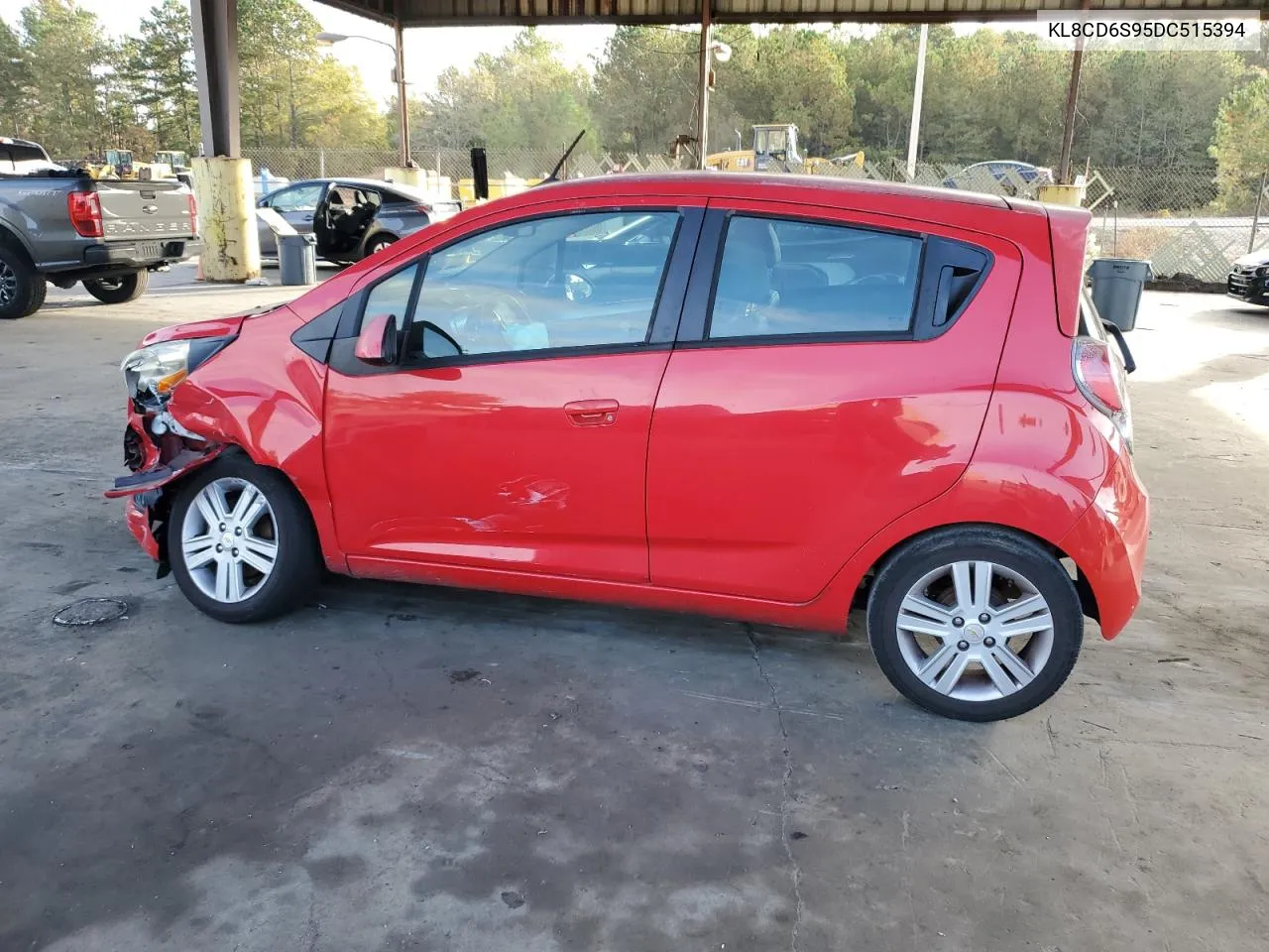 2013 Chevrolet Spark 1Lt VIN: KL8CD6S95DC515394 Lot: 78800324