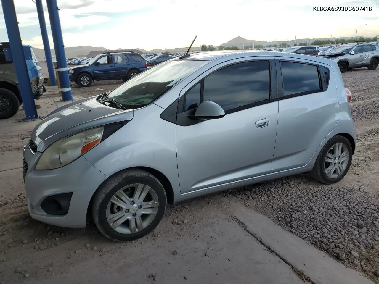 2013 Chevrolet Spark Ls VIN: KL8CA6S93DC607418 Lot: 79060794