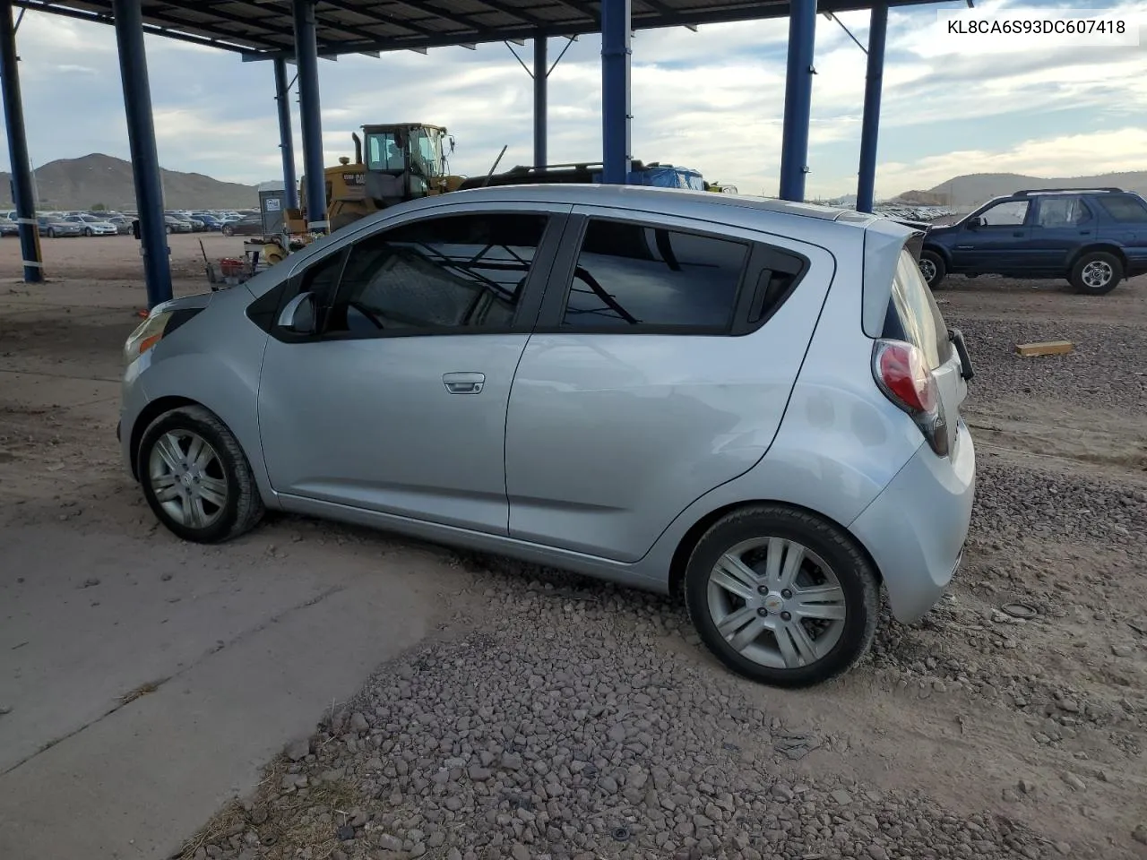 2013 Chevrolet Spark Ls VIN: KL8CA6S93DC607418 Lot: 79060794