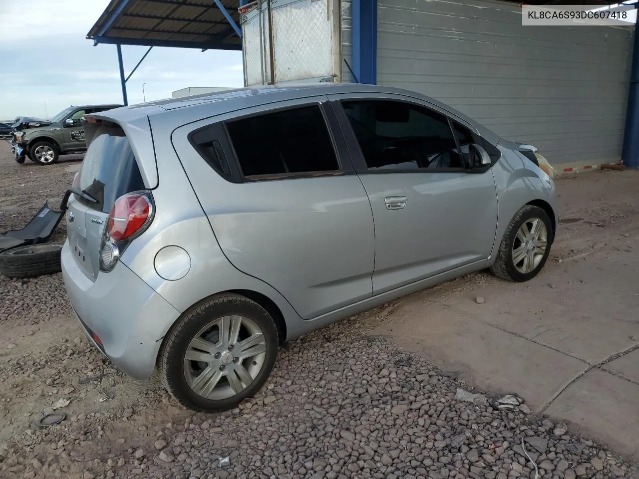 2013 Chevrolet Spark Ls VIN: KL8CA6S93DC607418 Lot: 79060794