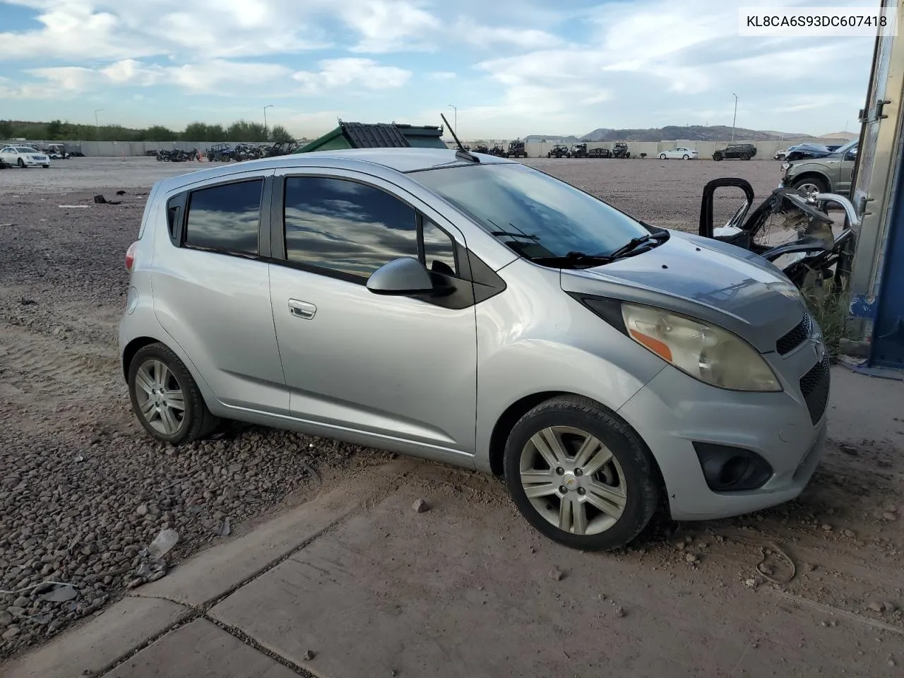 2013 Chevrolet Spark Ls VIN: KL8CA6S93DC607418 Lot: 79060794