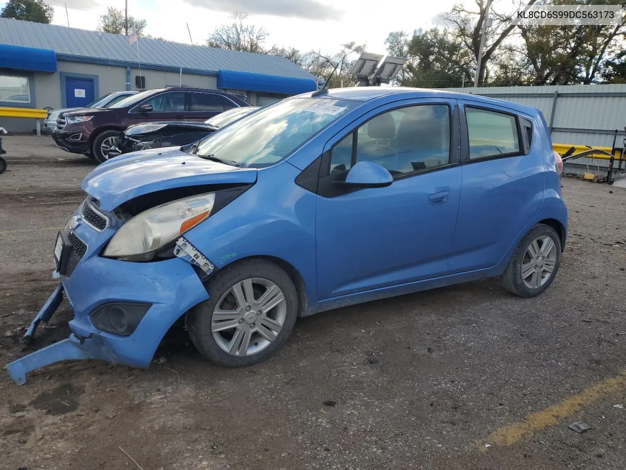 2013 Chevrolet Spark 1Lt VIN: KL8CD6S99DC563173 Lot: 79114414