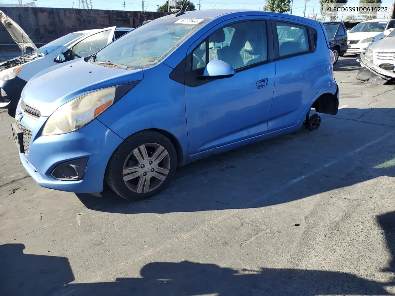 2013 Chevrolet Spark 1Lt VIN: KL8CD6S91DC616223 Lot: 79772544