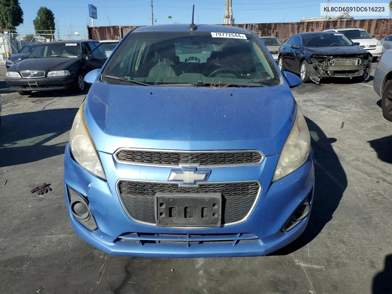 2013 Chevrolet Spark 1Lt VIN: KL8CD6S91DC616223 Lot: 79772544