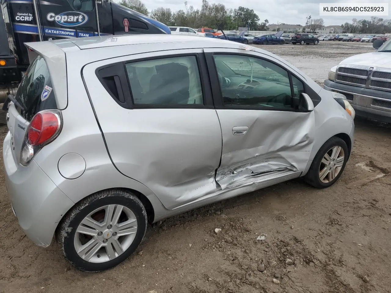 2013 Chevrolet Spark Ls VIN: KL8CB6S94DC525923 Lot: 79858884