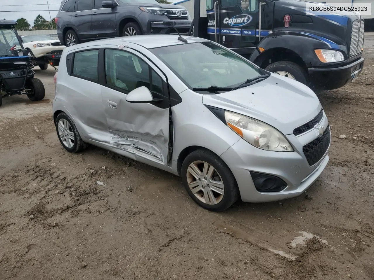 2013 Chevrolet Spark Ls VIN: KL8CB6S94DC525923 Lot: 79858884