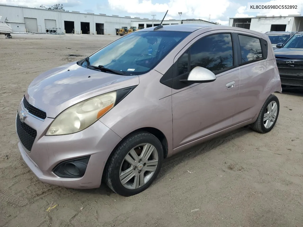 2013 Chevrolet Spark 1Lt VIN: KL8CD6S98DC552892 Lot: 79925094