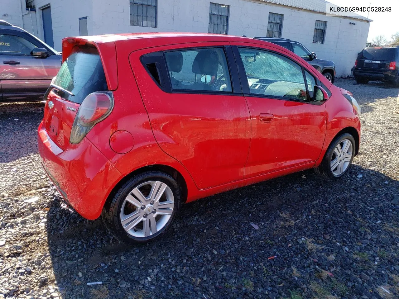 2013 Chevrolet Spark 1Lt VIN: KL8CD6S94DC528248 Lot: 80064184