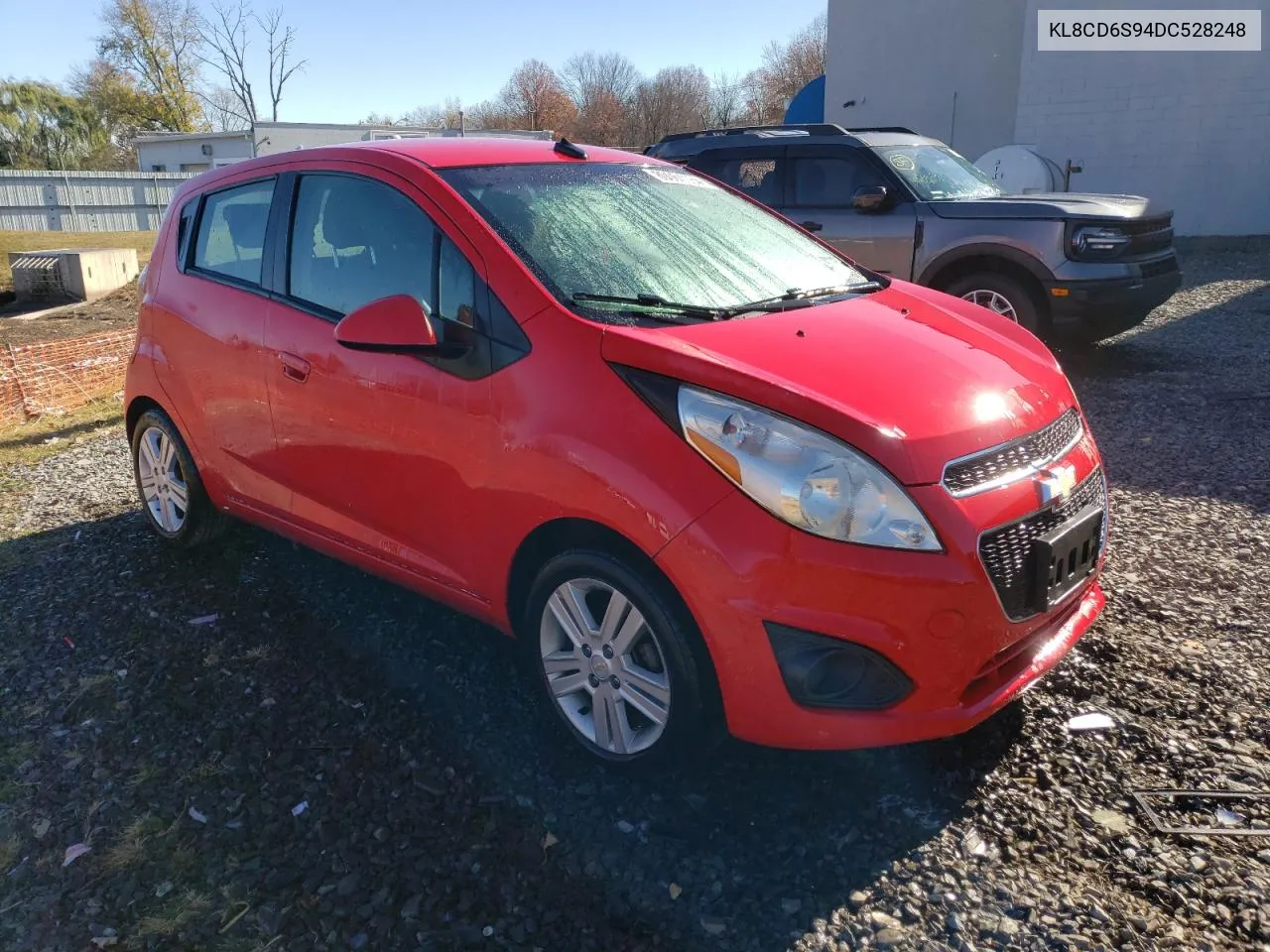 2013 Chevrolet Spark 1Lt VIN: KL8CD6S94DC528248 Lot: 80064184