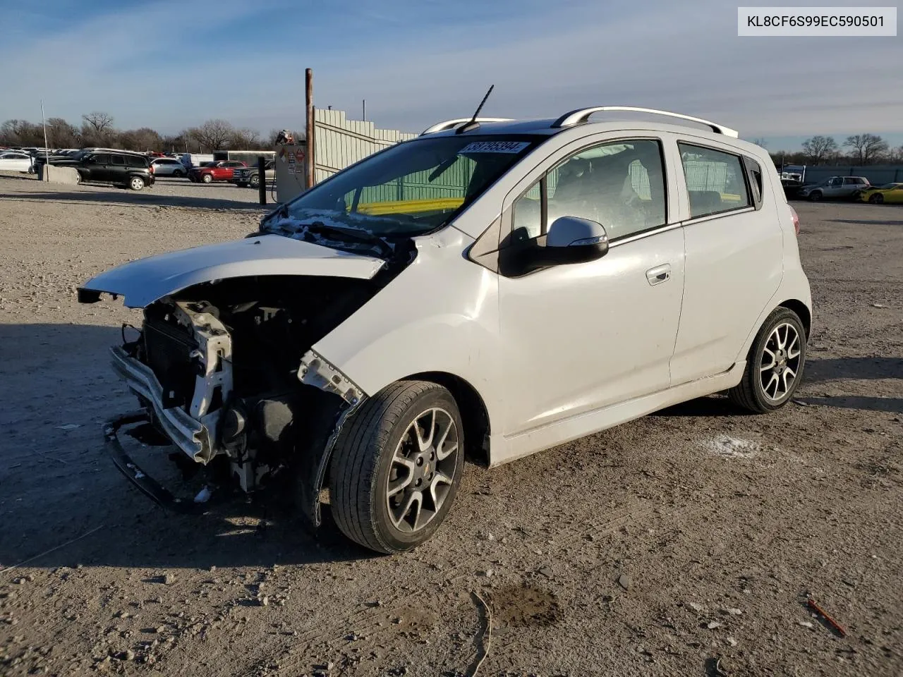 2014 Chevrolet Spark 2Lt VIN: KL8CF6S99EC590501 Lot: 38795394