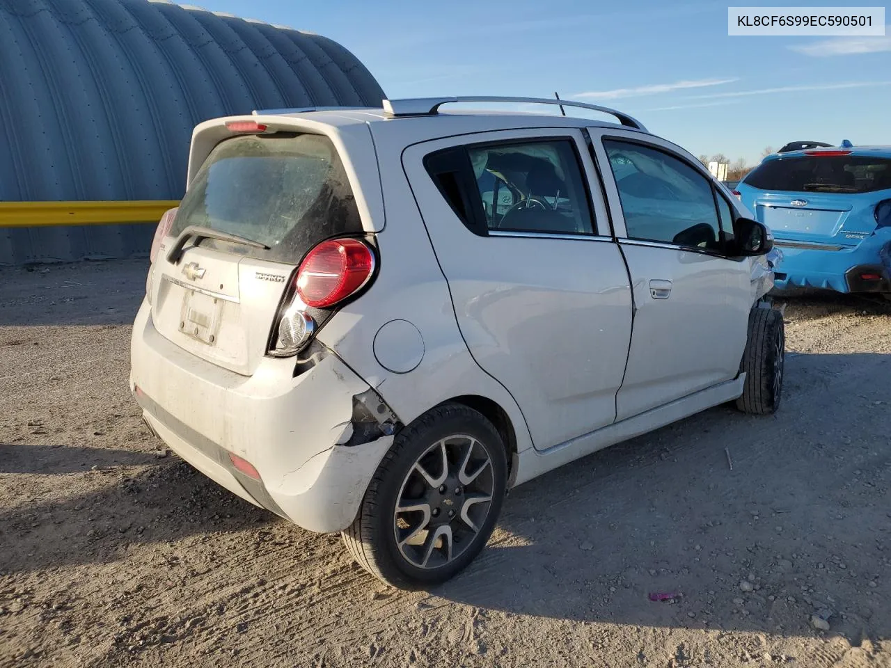 2014 Chevrolet Spark 2Lt VIN: KL8CF6S99EC590501 Lot: 38795394