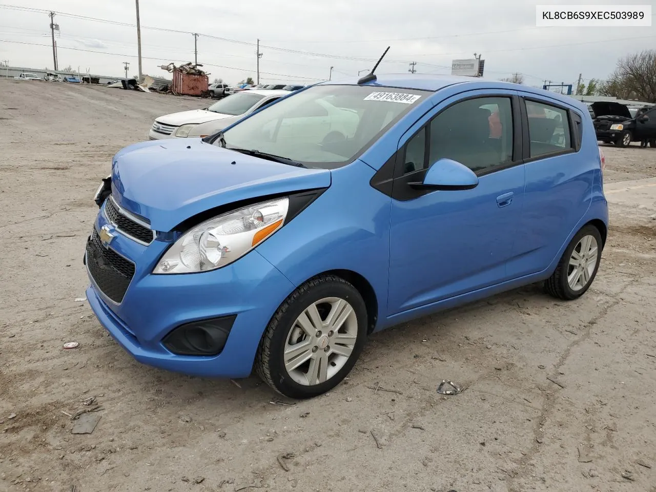 KL8CB6S9XEC503989 2014 Chevrolet Spark Ls