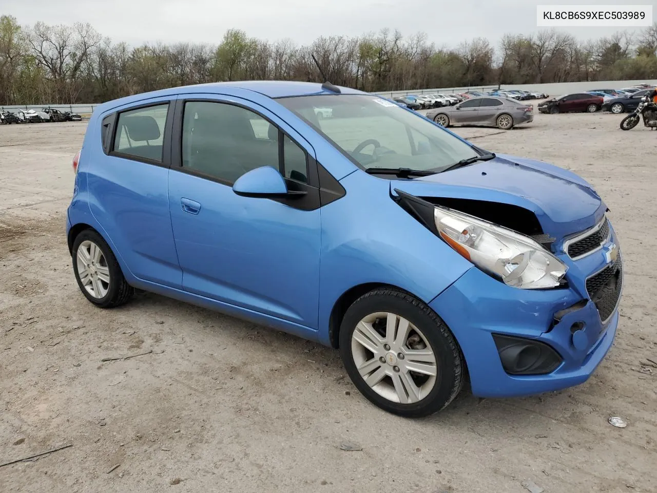 2014 Chevrolet Spark Ls VIN: KL8CB6S9XEC503989 Lot: 49163884