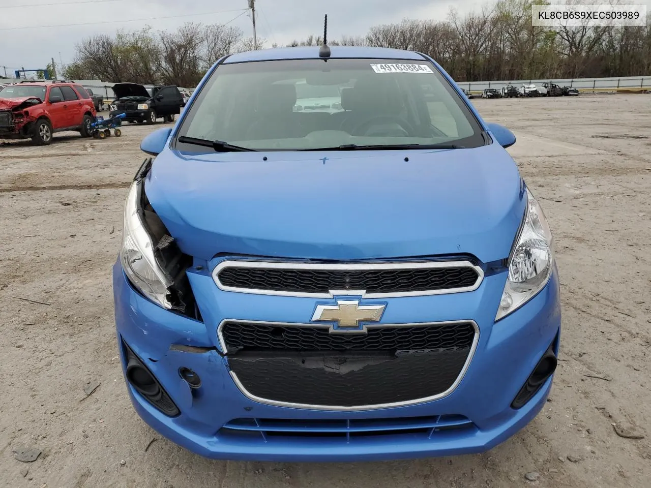 KL8CB6S9XEC503989 2014 Chevrolet Spark Ls