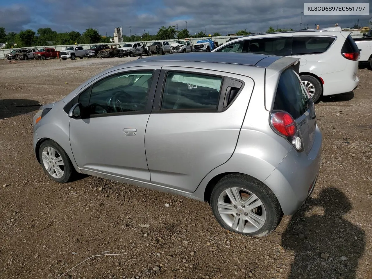 KL8CD6S97EC551797 2014 Chevrolet Spark 1Lt