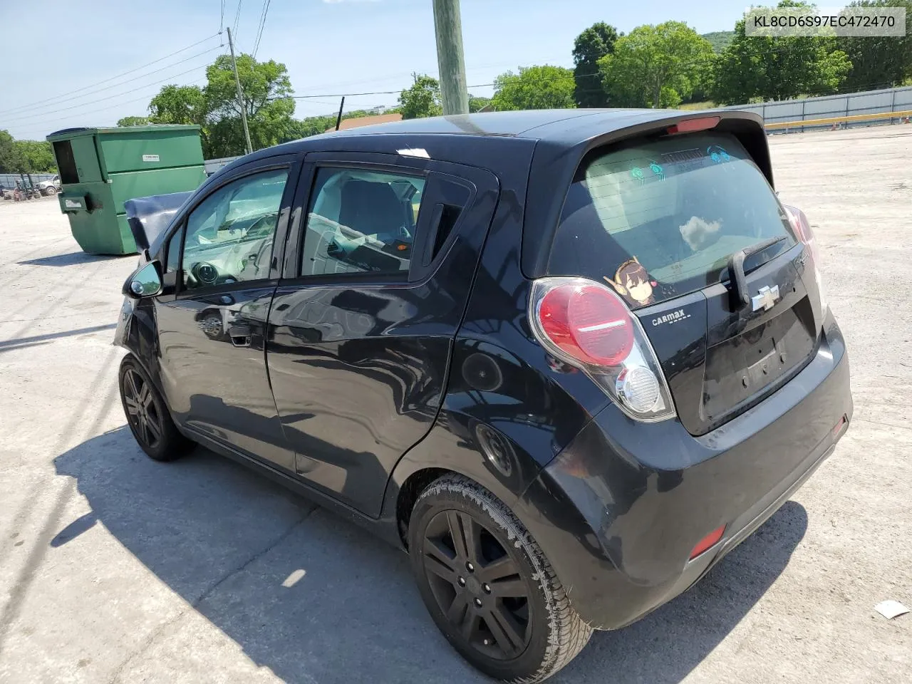 2014 Chevrolet Spark 1Lt VIN: KL8CD6S97EC472470 Lot: 55553924