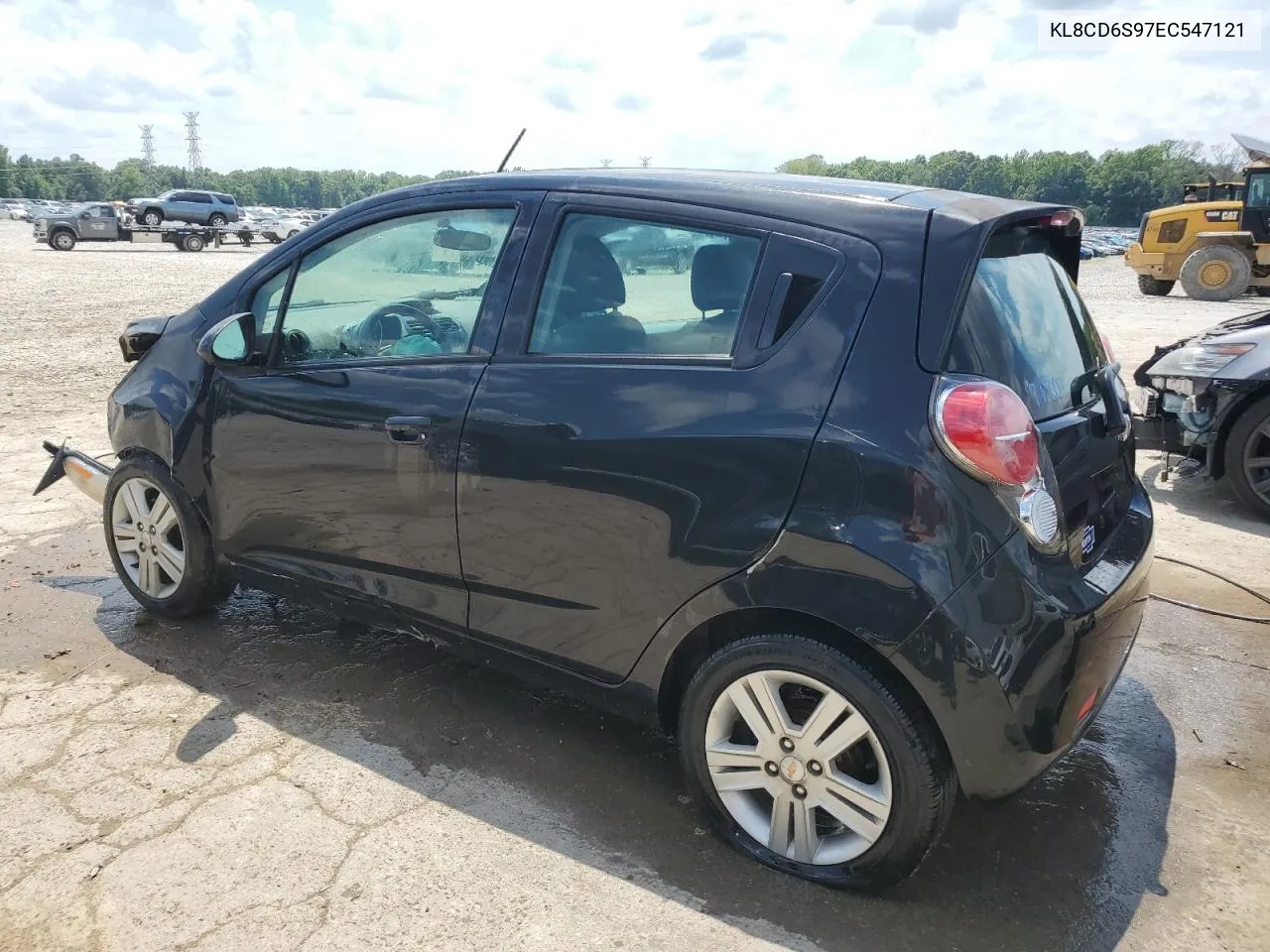 2014 Chevrolet Spark 1Lt VIN: KL8CD6S97EC547121 Lot: 55649024