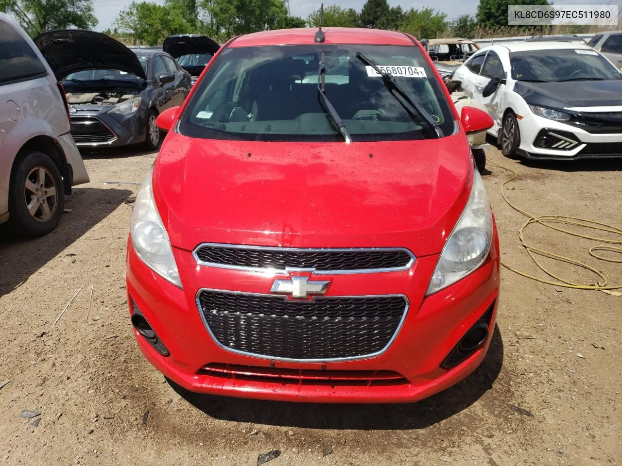 KL8CD6S97EC511980 2014 Chevrolet Spark 1Lt