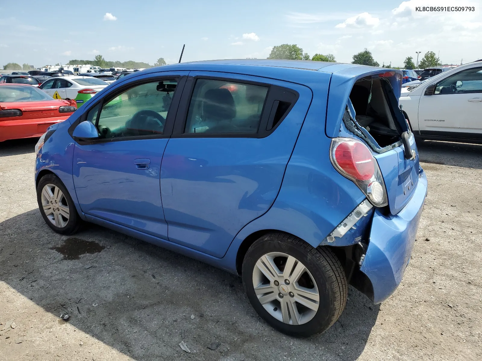 2014 Chevrolet Spark Ls VIN: KL8CB6S91EC509793 Lot: 62114484