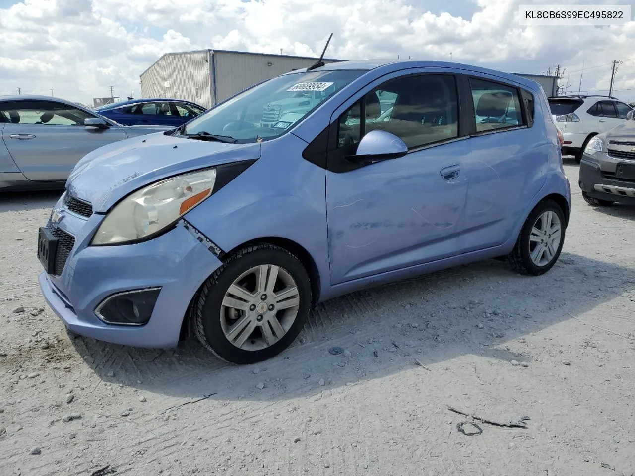 2014 Chevrolet Spark Ls VIN: KL8CB6S99EC495822 Lot: 66689934