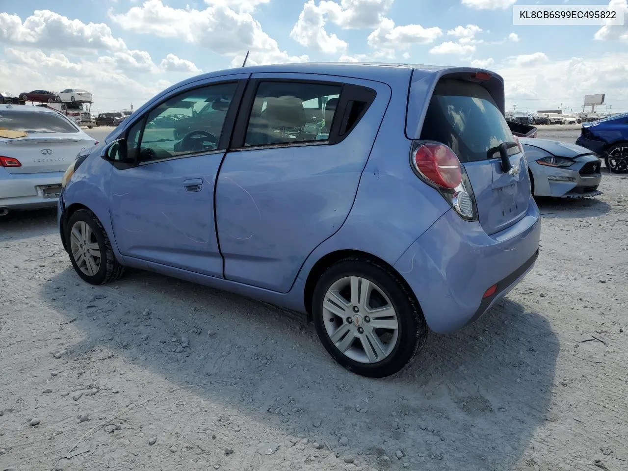 2014 Chevrolet Spark Ls VIN: KL8CB6S99EC495822 Lot: 66689934