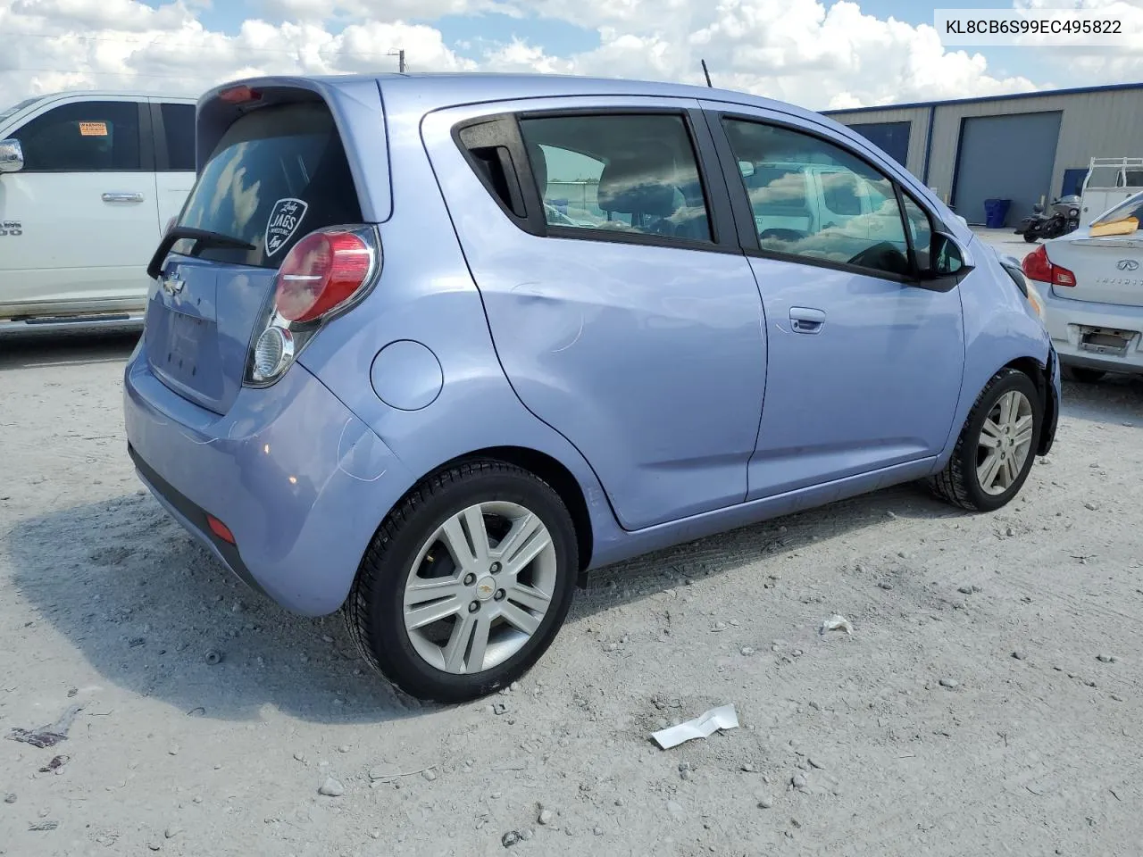 2014 Chevrolet Spark Ls VIN: KL8CB6S99EC495822 Lot: 66689934