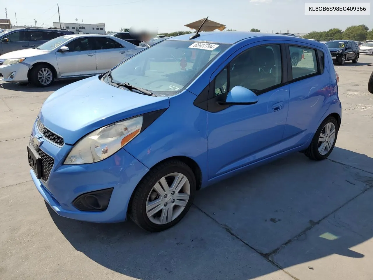 KL8CB6S98EC409366 2014 Chevrolet Spark Ls