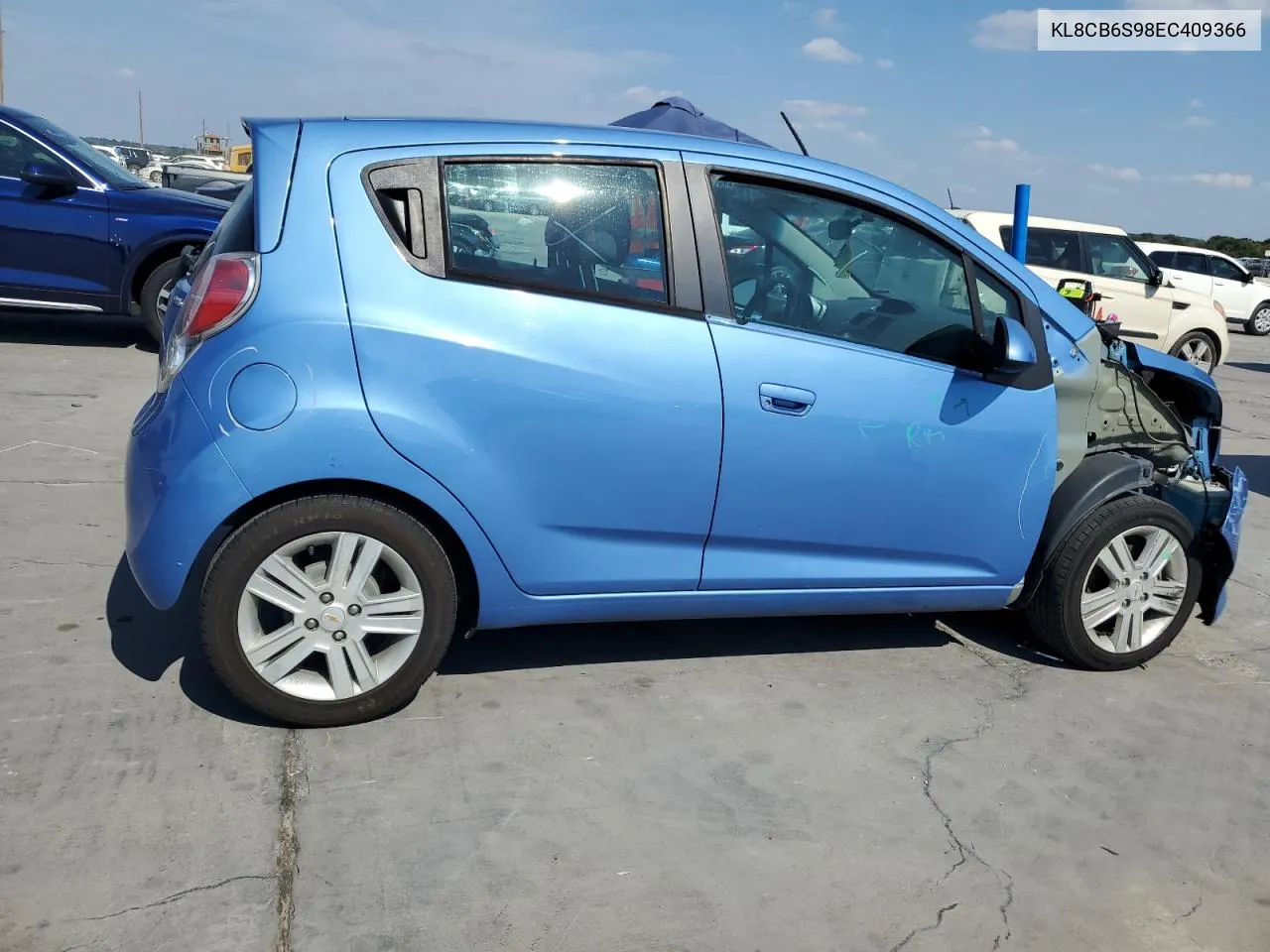 2014 Chevrolet Spark Ls VIN: KL8CB6S98EC409366 Lot: 66907794