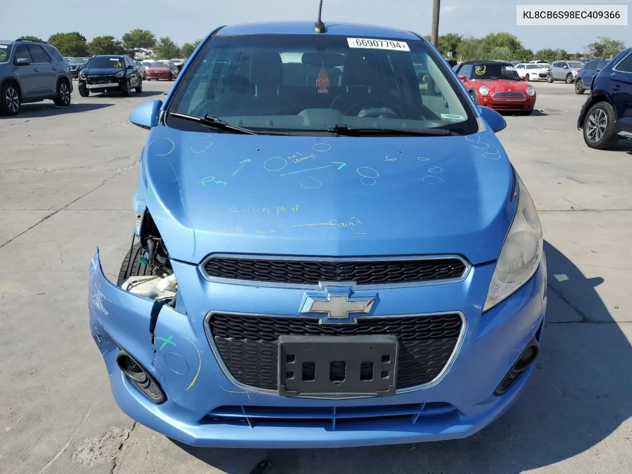 KL8CB6S98EC409366 2014 Chevrolet Spark Ls