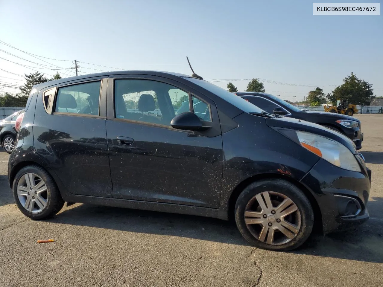 2014 Chevrolet Spark Ls VIN: KL8CB6S98EC467672 Lot: 68077924