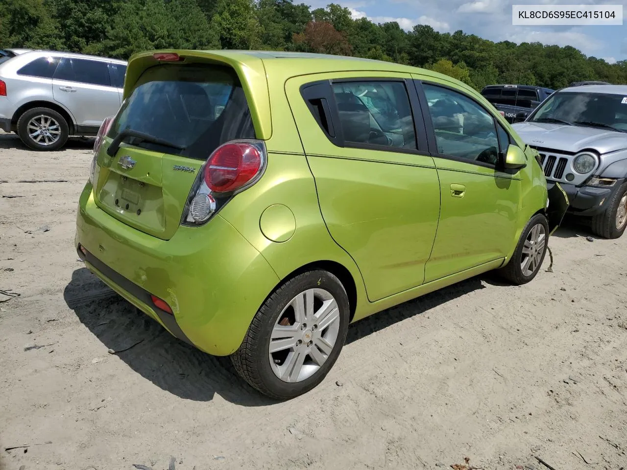 2014 Chevrolet Spark 1Lt VIN: KL8CD6S95EC415104 Lot: 68170544