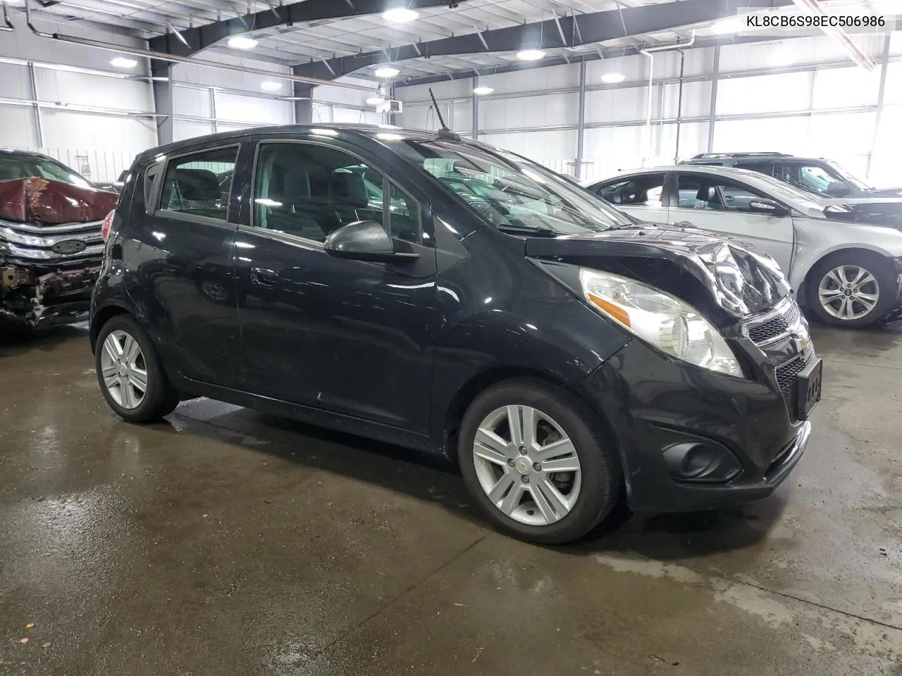 2014 Chevrolet Spark Ls VIN: KL8CB6S98EC506986 Lot: 68270674