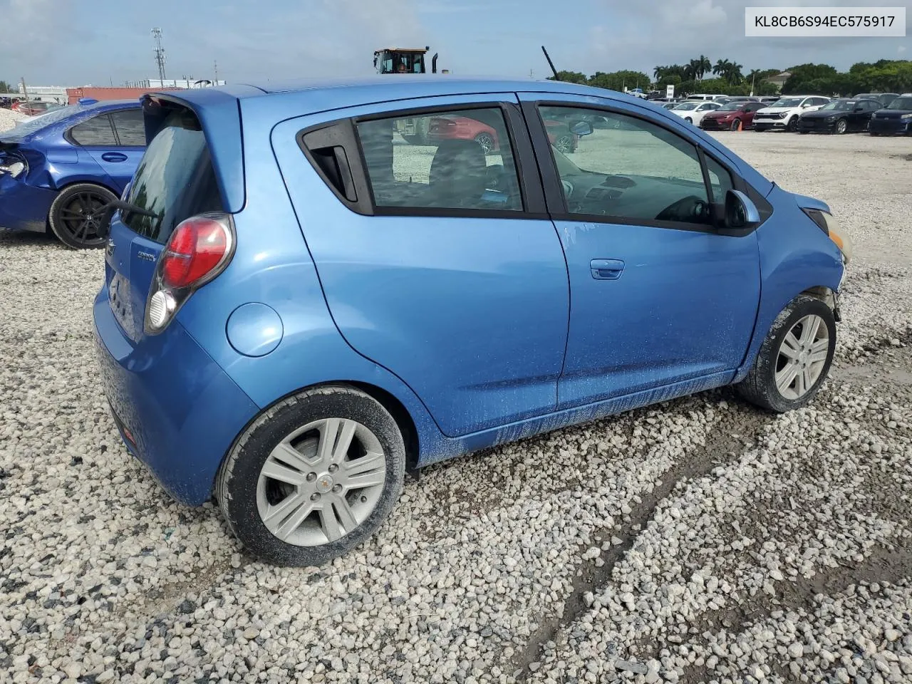 2014 Chevrolet Spark Ls VIN: KL8CB6S94EC575917 Lot: 68692464