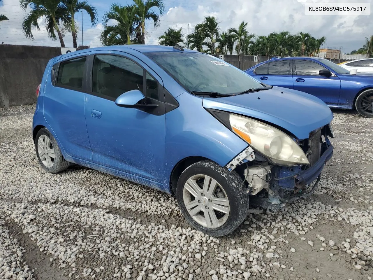 KL8CB6S94EC575917 2014 Chevrolet Spark Ls